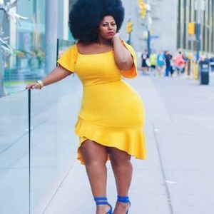 Beautiful yellow dress